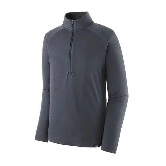 Ograniczona ilość Koszulka męska Patagonia Capilene Midweight Zip Neck Smolder Blue