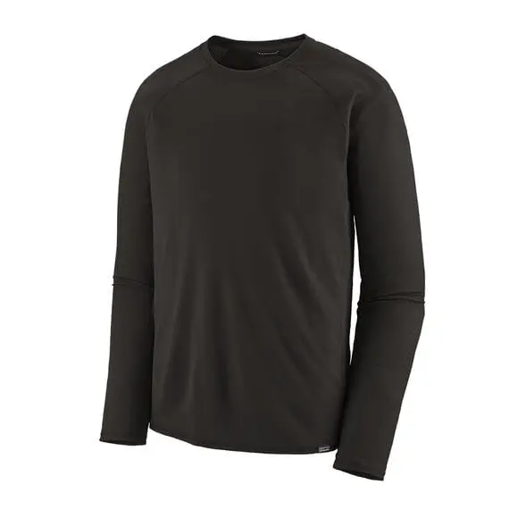 Koszulka Patagonia Capilene Midweight Crew Black Promocja