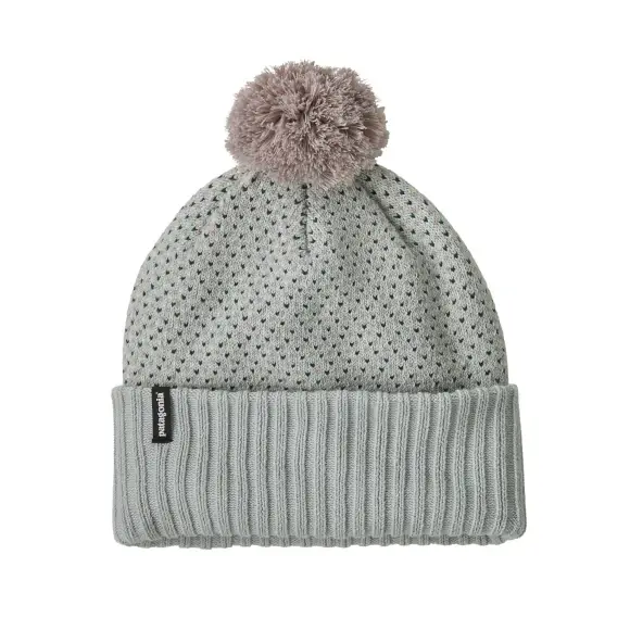 Czapka dziecięca Patagonia Powder Town Beanie Confetti: Virtually Blue Taniej