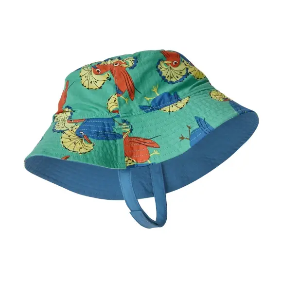 Nowy Kapelusz dziecięcy Patagonia Baby Sun Bucket Hat Royal Fren Aqua Stone