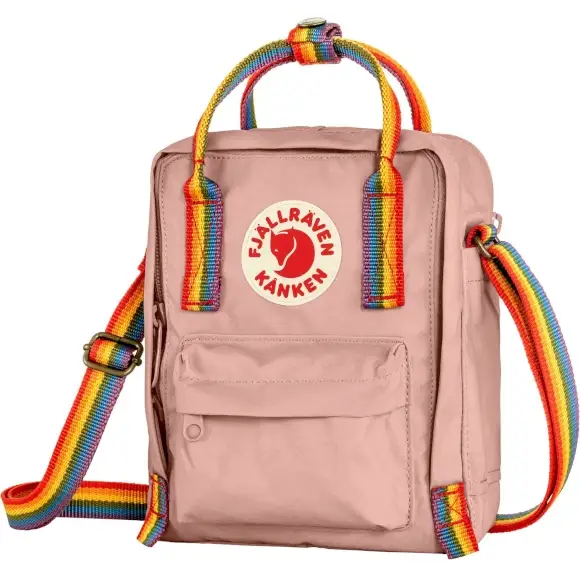 Saszetka Fjällräven Kanken Rainbow Sling Chalk Rose-Rainbow Okazja