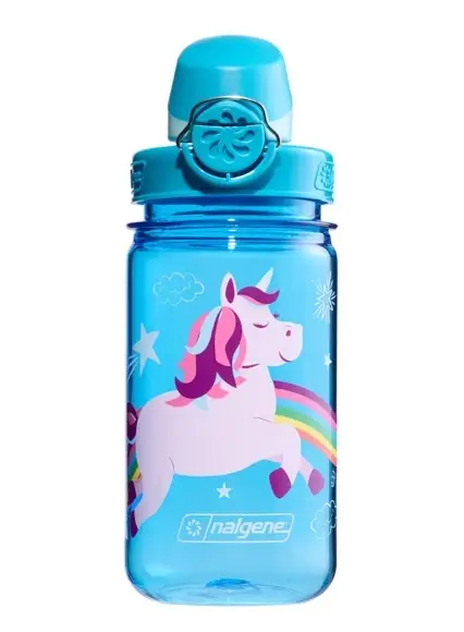 Nowy Butelka Nalgene On The Fly Kids 350 ml -Blue Unicorn