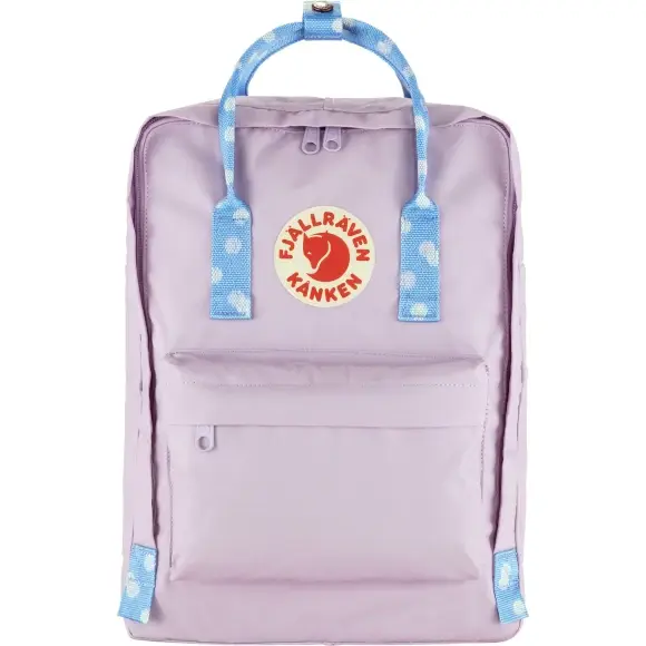 Wyjątkowa oferta Plecak Fjallraven Kanken Pastel Lavender-Confetti Pattern