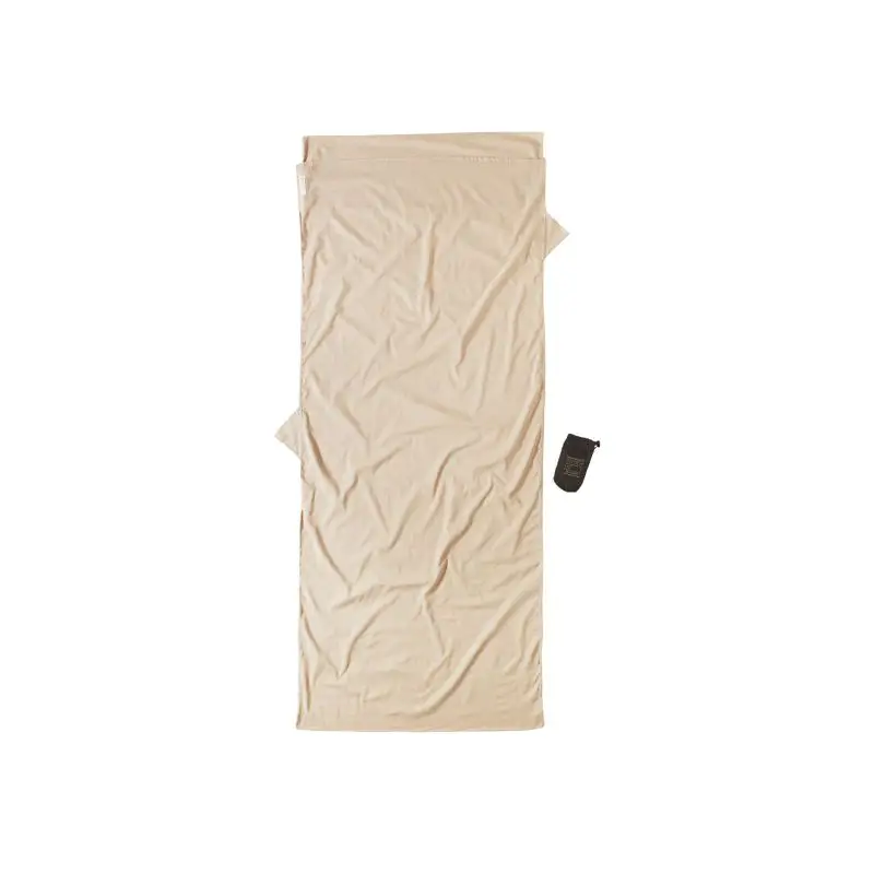 Ograniczona ilość Wkładka do śpiwora Cocoon TravelSheet Insect Shield Egyptian Cotton Sand