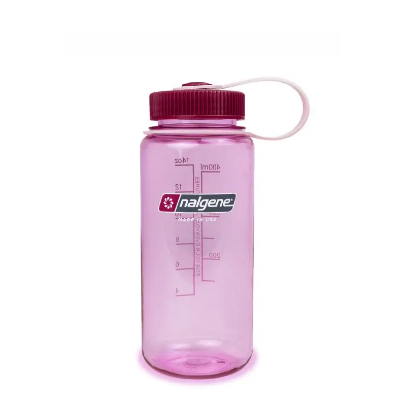 Nowość Butelka turystyczna Nalgene 16 oz Wide Mouth Sustain Water Bottle Cosmo