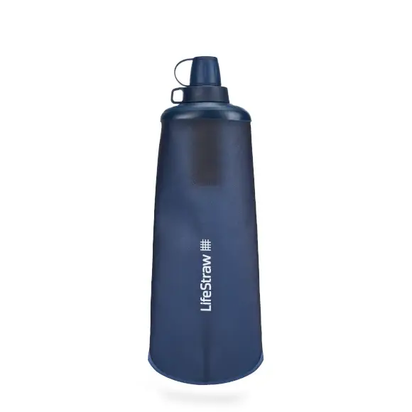 Okazja Butelka filtrująca LifeStraw Peak Series Squeeze 1L Mountain Blue