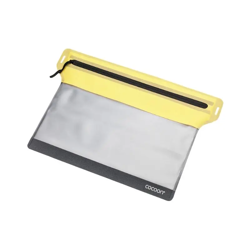 Ostatnia szansa Saszetka na dokumenty Cocoon Zippered Flat Document Bag S - Grey/Yellow