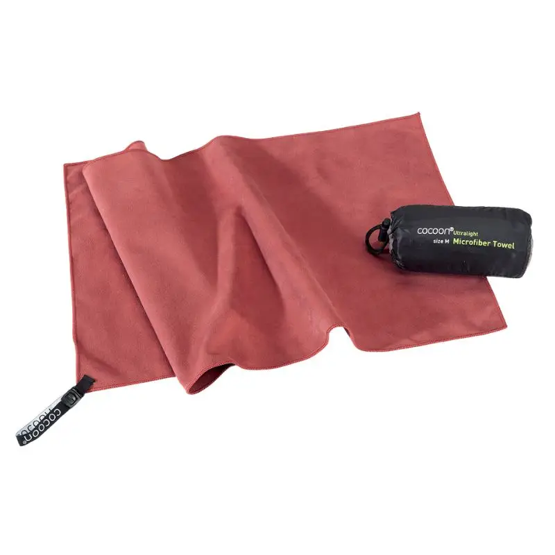Ręcznik szybkoschnący Cocoon Microfiber Towel Ultralight - Marsala Red Premium