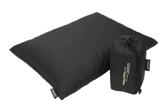 Poduszka turystyczna Cocoon Down Travel Pillow Charcoal Obniżka ceny