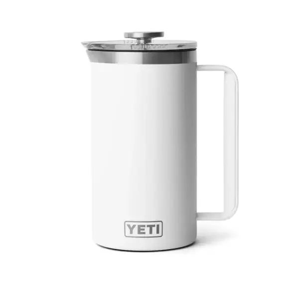 Okazja Kawiarka turystyczna Yeti Rambler French Press 1 L White
