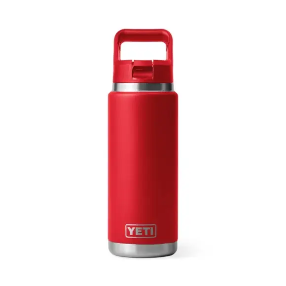 Bezpieczne zakupy Butelka termiczna Yeti Rambler Colour Straw Bottle 769 ml Rescue Red
