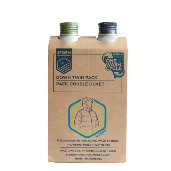 Nowość Zestaw pielęgnacyjny Storm Down Wash and Proof Twin Pack