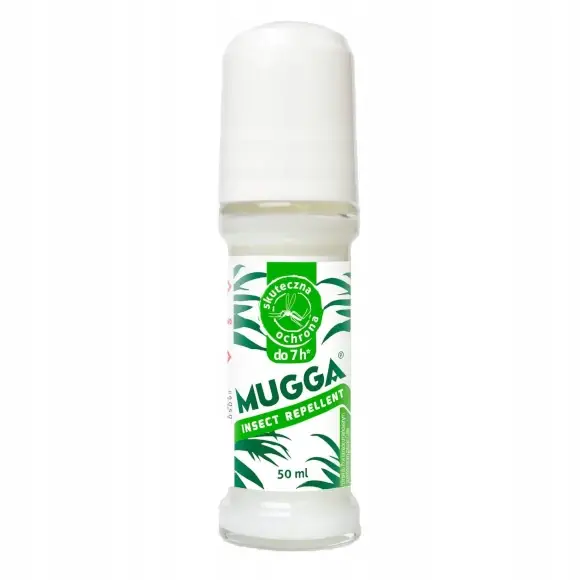Wybór klientów Mleczko na komary i kleszcze Mugga Roll-on 20%