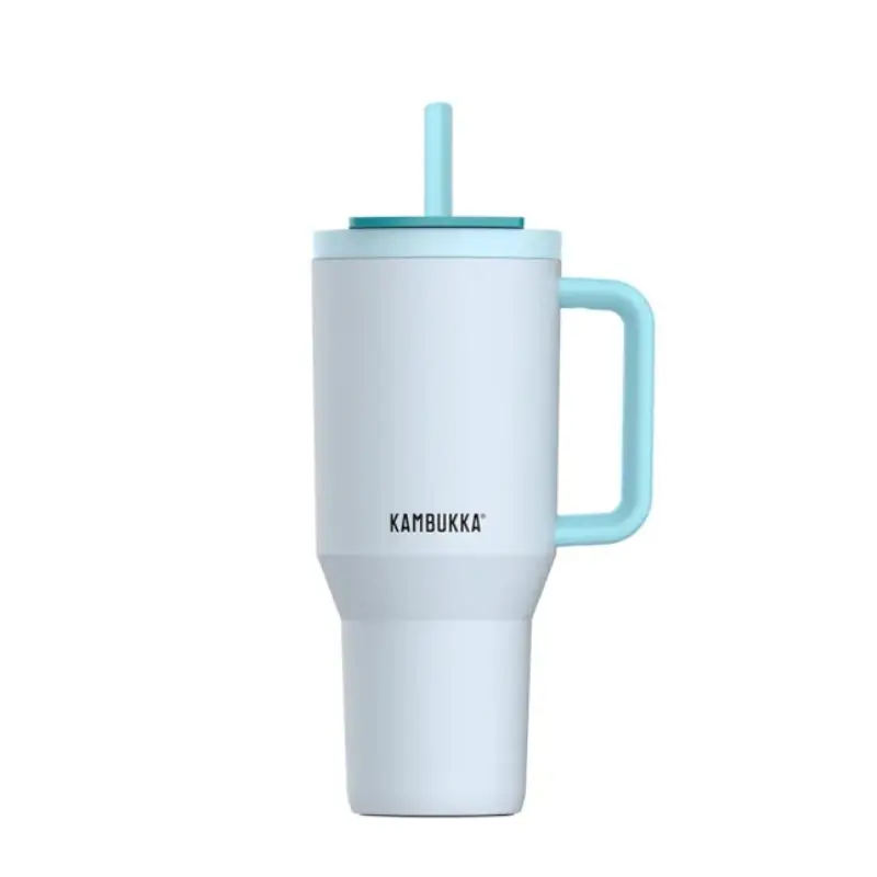 Kubek termiczny ze słomką Kambukka Rio 950ml Frosty Coconut Darmowy zwrot