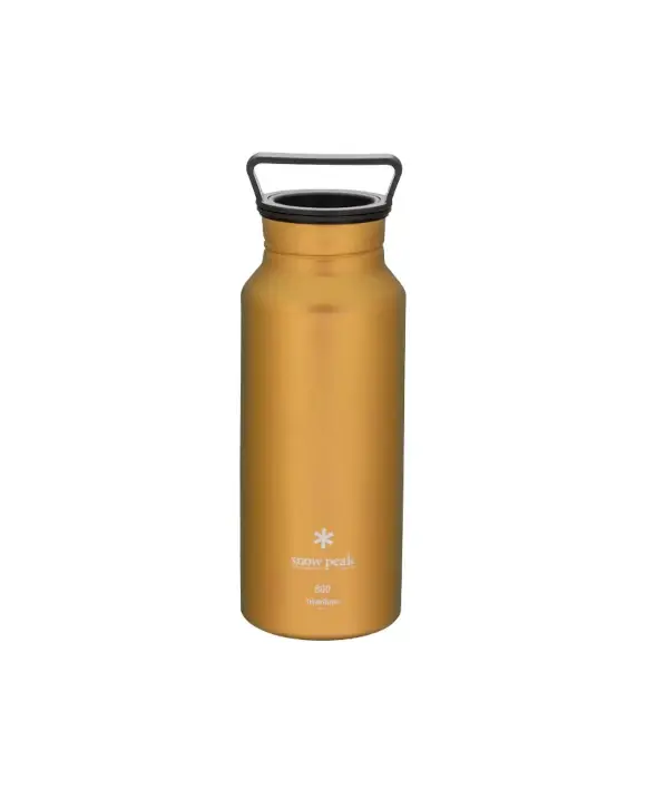 Okazja Butelka Snow Peak Recycled Titanium Aurora Bottle 800 ml Yellow