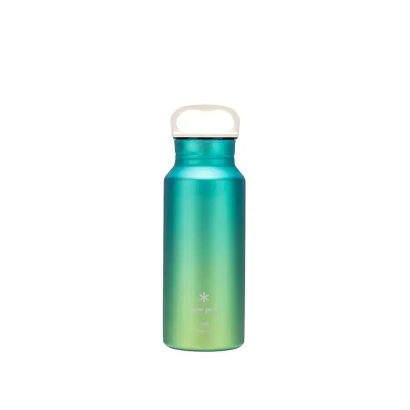 Nie przegap Butelka Snow Peak Recycled Titanium Aurora Bottle 600 ml Ocean
