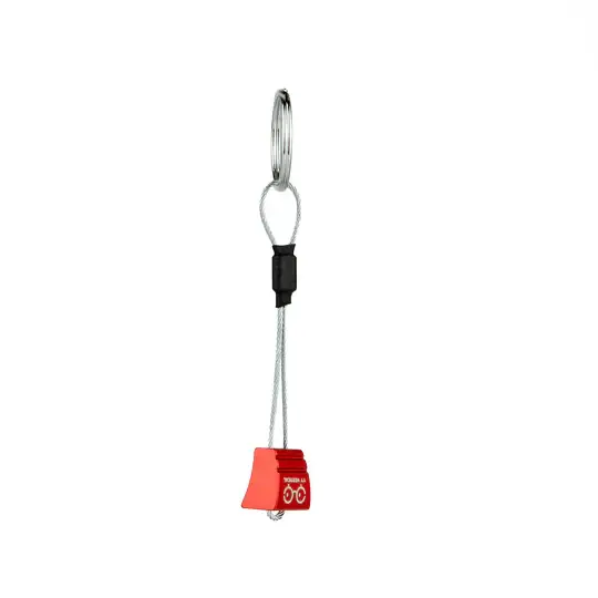 Brelok YY Vertical Climbing Nuts Red Rabat