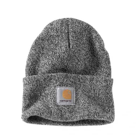 Bezpieczna płatność Czapka zimowa Carhartt Watch Hat Black/White