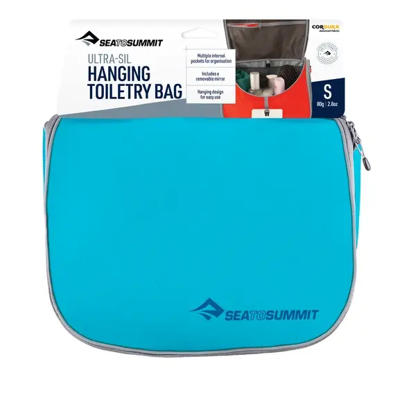 Kosmetyczka Sea To Summit Ultra-Sil Hanging Toiletry Bag Small Blue Atoll Super okazja