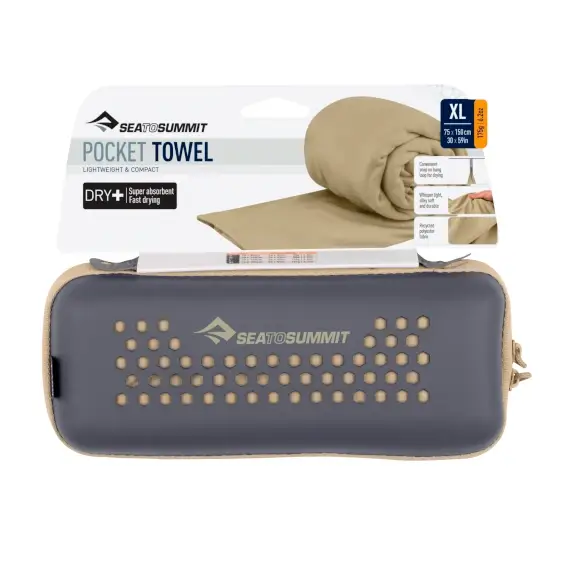 Ręcznik szybkoschnący Sea To Summit Pocket Towel X-Large Desert Nie przegap