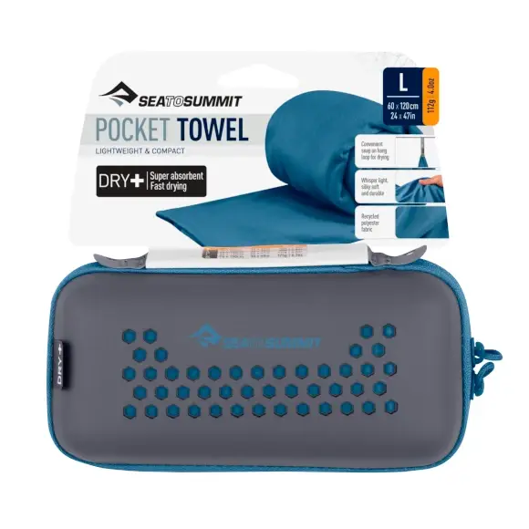 Ręcznik szybkoschnący Sea To Summit Pocket Towel Large Moonlight Szybka wysyłka
