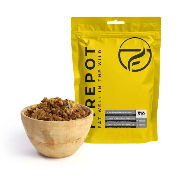 Danie liofilizowane Wykwintna wieprzowina z fasolką, 135g FIREPOT Sprawdź teraz