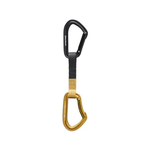 Ekspres wspinaczkowy Black Diamond HotForge Quickdraw 12 cm Amber Oferta czasowa