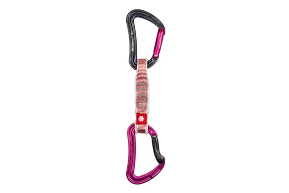 Ekspresy wspinaczkowe Ocun Raven QD ZOOM 12 cm 6-pack Pink Ostatnie sztuki