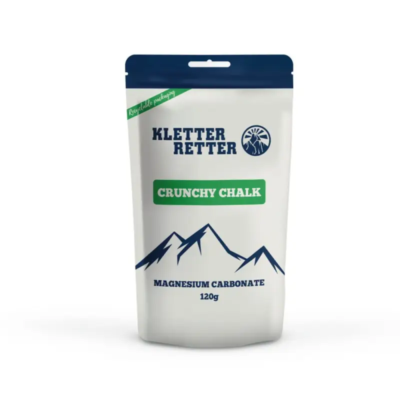 Magnezja KletterRetter Crunchy Chalk 120 g Bezpieczne zakupy