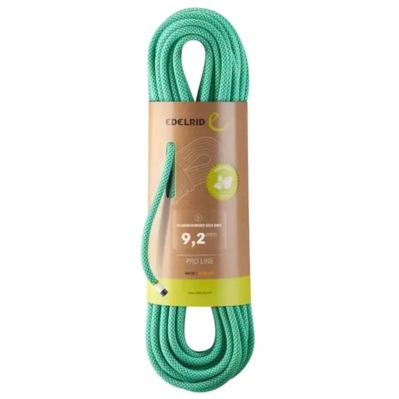 Lina Edelrid Hummingbird Eco Dry 9,2 mm Icemint-Citrus Bezpieczna płatność