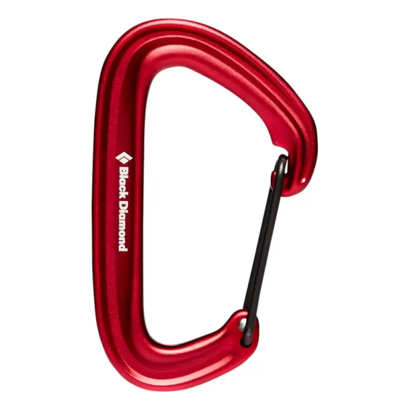 Karabinek Black Diamond LITEWIRE CARABINER Red Oferta limitowana