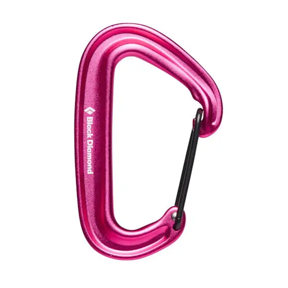 Wyjątkowa oferta Karabinek Black Diamond Miniwire Carabiner Ultra Pink