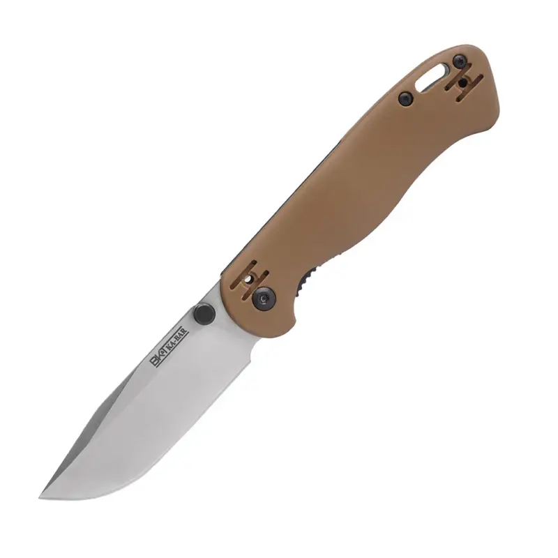 Ostatnia szansa Ka-Bar - Nóż Becker Folder - Coyote - BK41