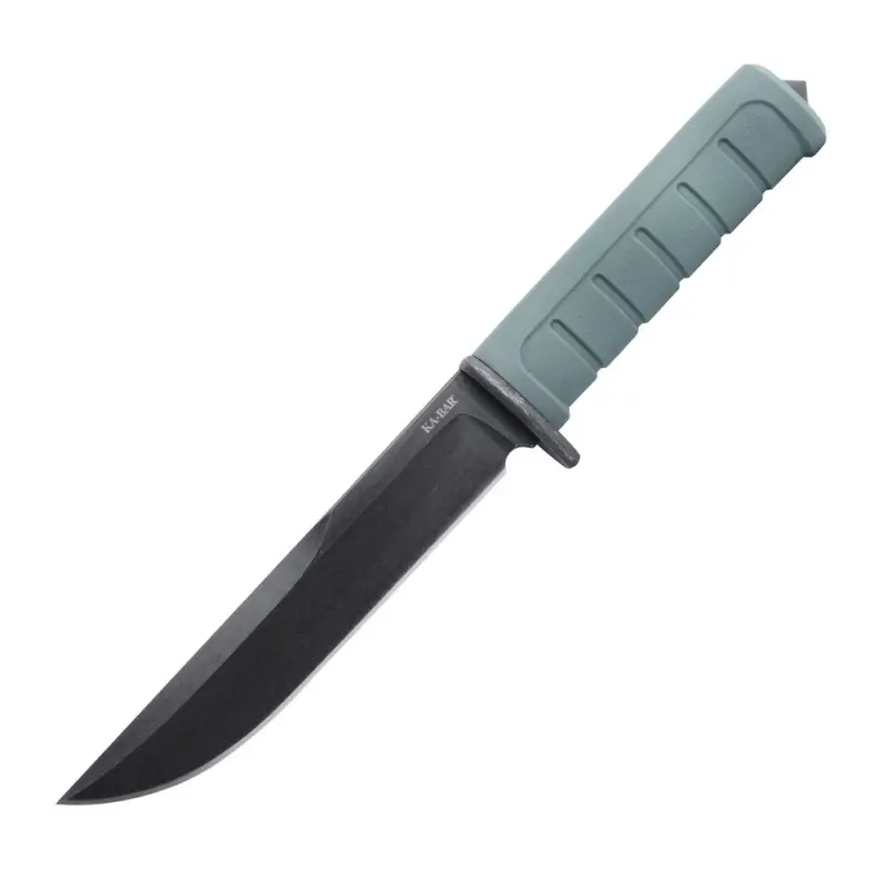 Ka-Bar - Nóż Dust I Fixed Blade Knife 6,125″ - Clip Point - D2 - Zielony - 6100 Ostatnie sztuki