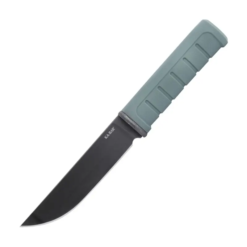 Ka-Bar - Nóż Dust II Fixed Blade Knife 5,25″ - Clip Point - D2 - Zielony - 6101 Nowy