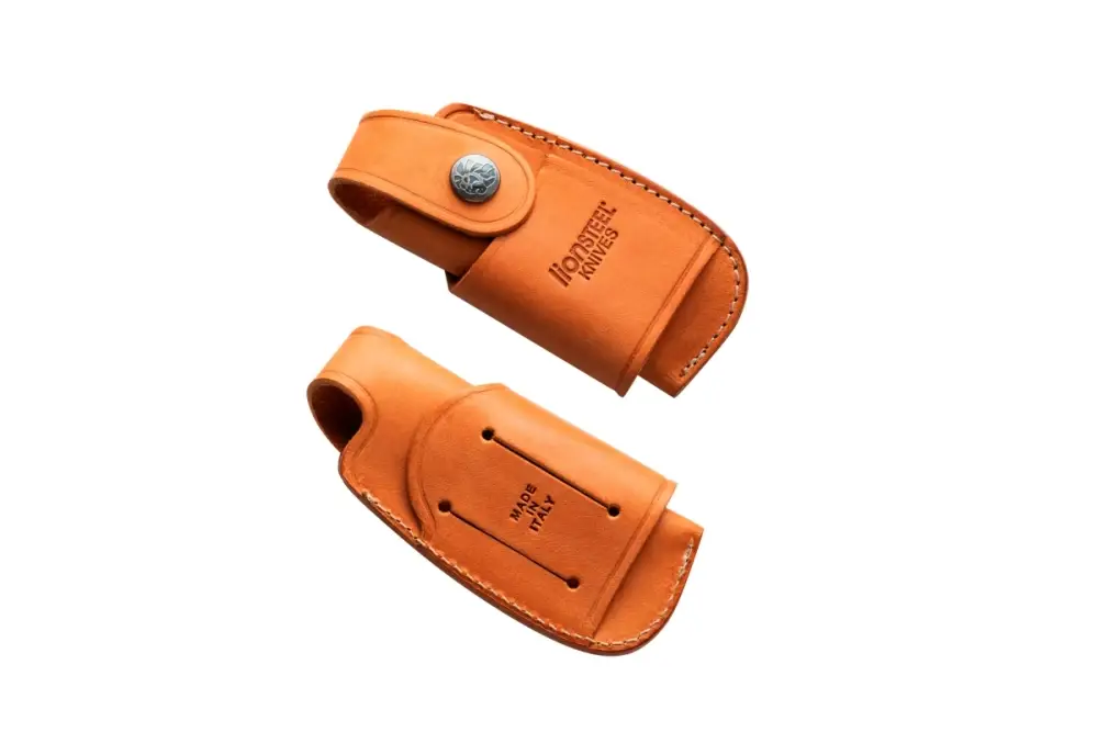 Okazja Etui na nóż LionSteel Vertical/Horizontal Sand Leather (900FDV4 SN)