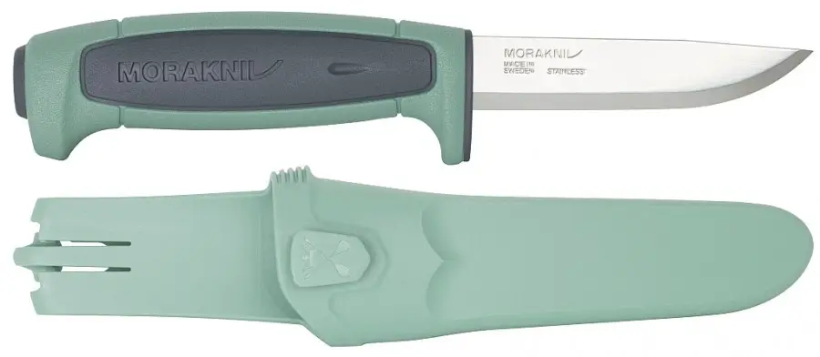 Ostatnia szansa MORAKNIV - Nóż Mora Basic 546 Limited Edition 2021 (S) Grey Mint Green