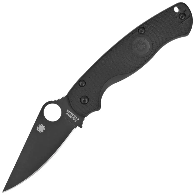 Bestseller Nóż składany Spyderco Para Military 2 Black G10, Black DLC CPM S45VN by Sal, Eric Glesser (C81PBBK2)