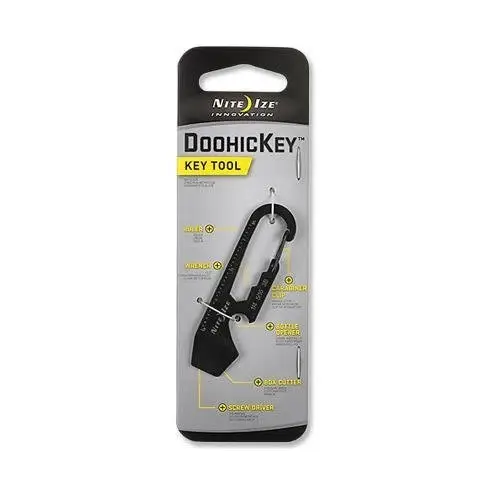 Bestseller Brelok - MicroTool - Nite Ize - DoohicKey Key-Tool - Czarny