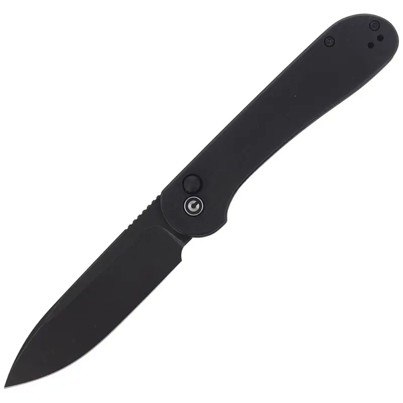 Nóż CIVIVI Button Lock Elementum Black G10, Black Stonewashed (C2103A) Hit sprzedaży