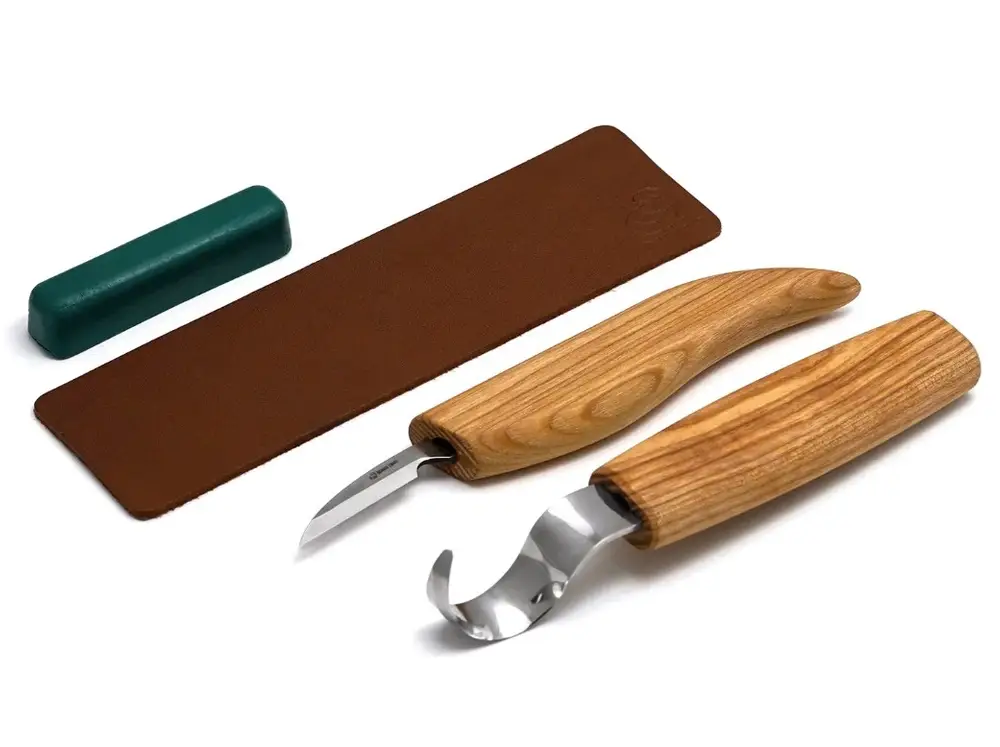 Tani Zestaw noży do rzeźbienia - BeaverCraft S02 - Spoon Carving Tool Set