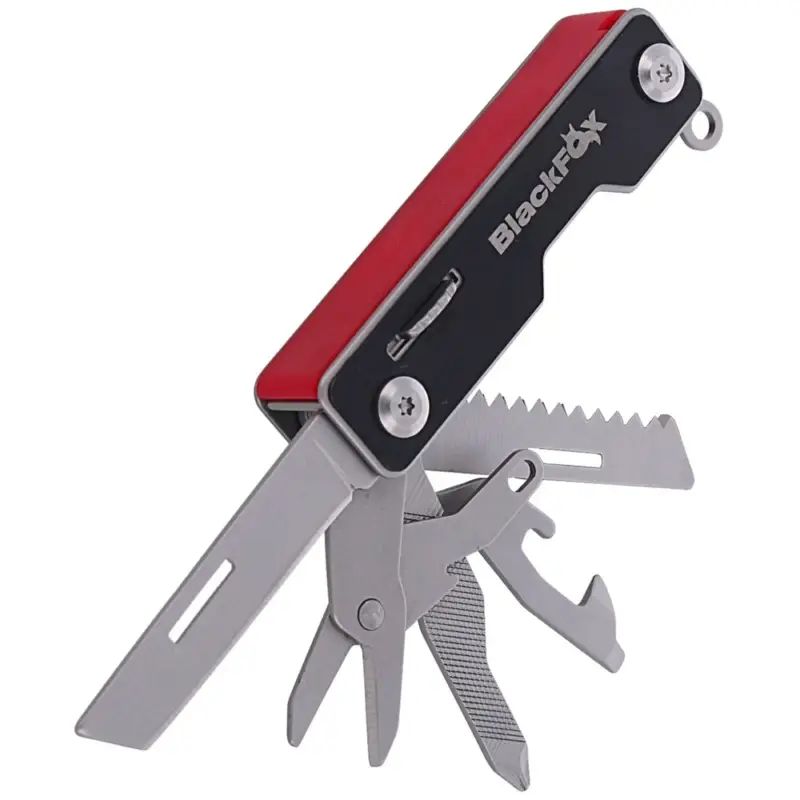 Dodaj do koszyka MultiTool BlackFox Pocket Boss Red 9 funkcji (BF-205 R)