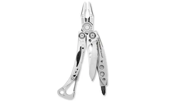 Multitool Leatherman Skeletool (830920) silver - 7 narzędzi Promocja