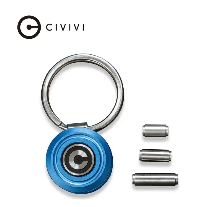 Cena promocyjna Brelok do kluczy Civivi Pocket Key Coin Organizer Blue Aluminium by Ostap Hel (C23056-2)