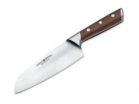 Premium Böker - Nóż kuchenny Santoku Forge Wood 16 cm