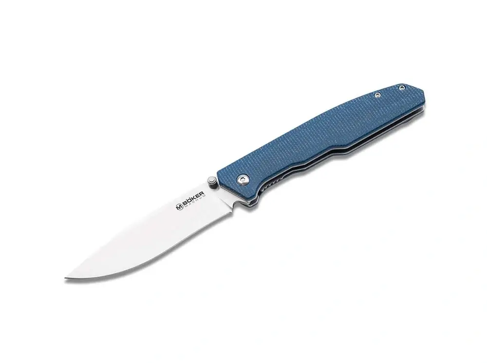 Darmowy zwrot Boker Magnum - Nóż Deep Blue Canvas