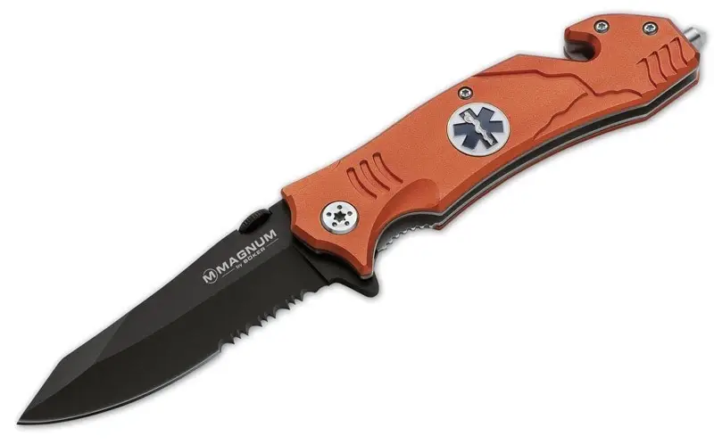 Boker Magnum - Nóż Ems Rescue Ostatnia szansa