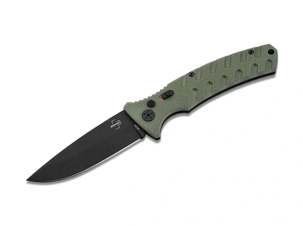 Böker Plus - Nóż Large Strike Grivory Green Oferta limitowana