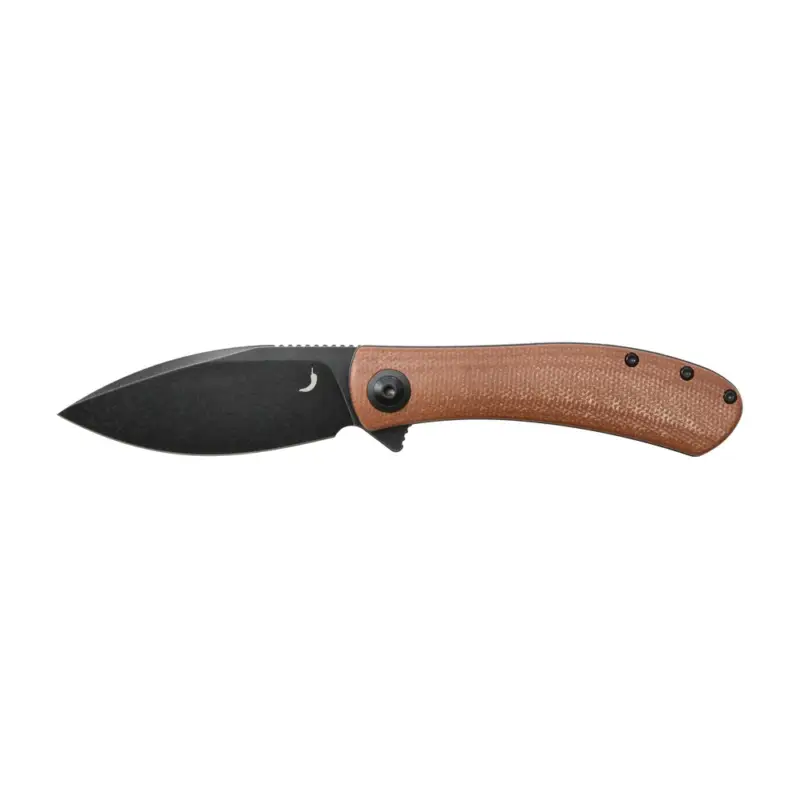Szybka dostawa Trollsky Knives - Nóż składany Mandu brązowy/czarne ostrze, wersja limitowana