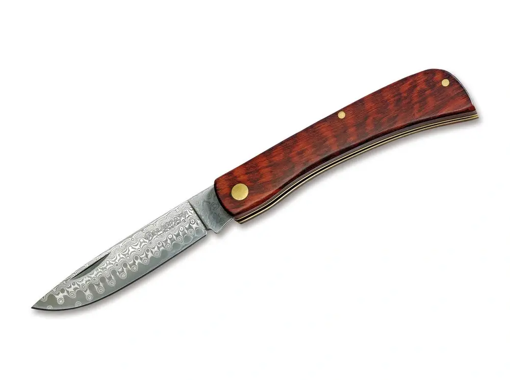 Premium Boker Magnum - Nóż Snake Rangebuster Damast